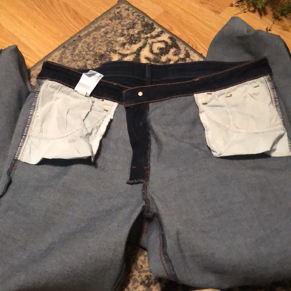 NWT OLD NAVY Dark Blue Denim, sz18 POP ICON SKINNY MID-RISE, Stretchy. - Picture 8 of 10